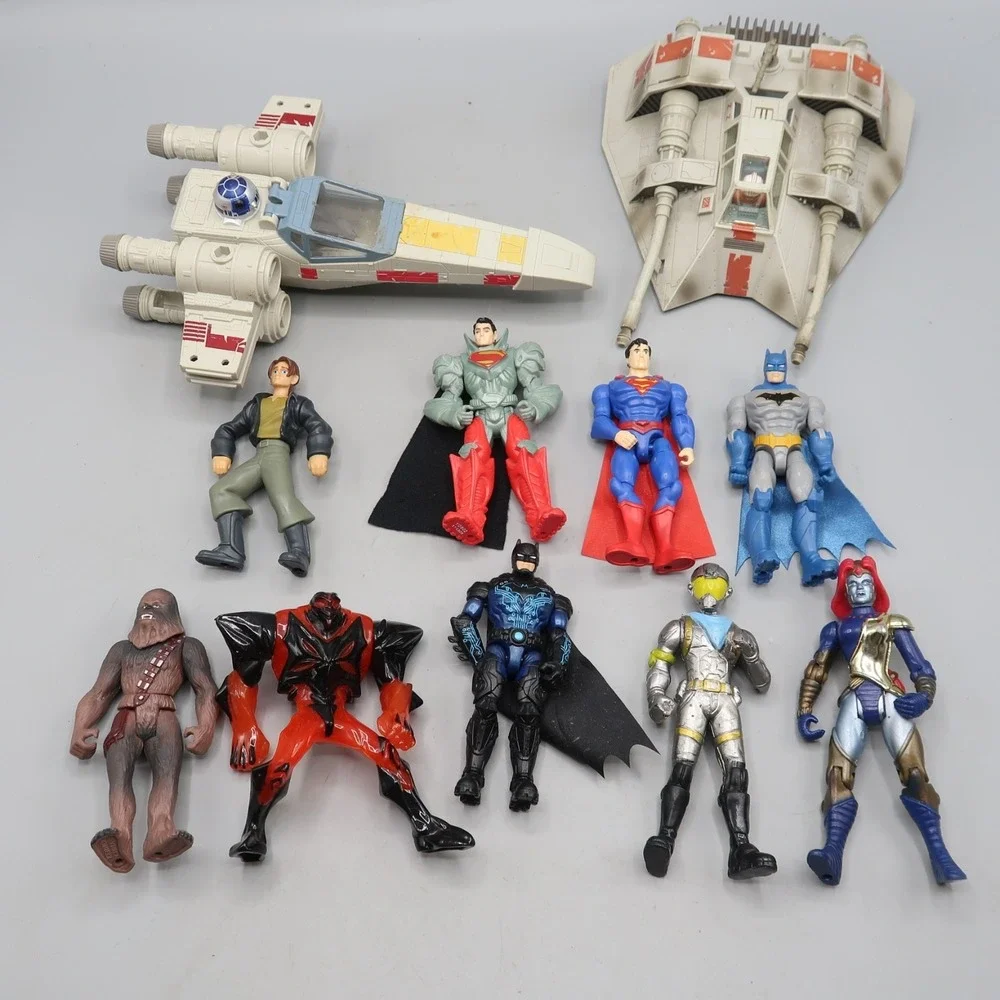 4 Inch Action Figure Toy Lot Marvel, Star Wars, Bandai Power Ranger Falcon